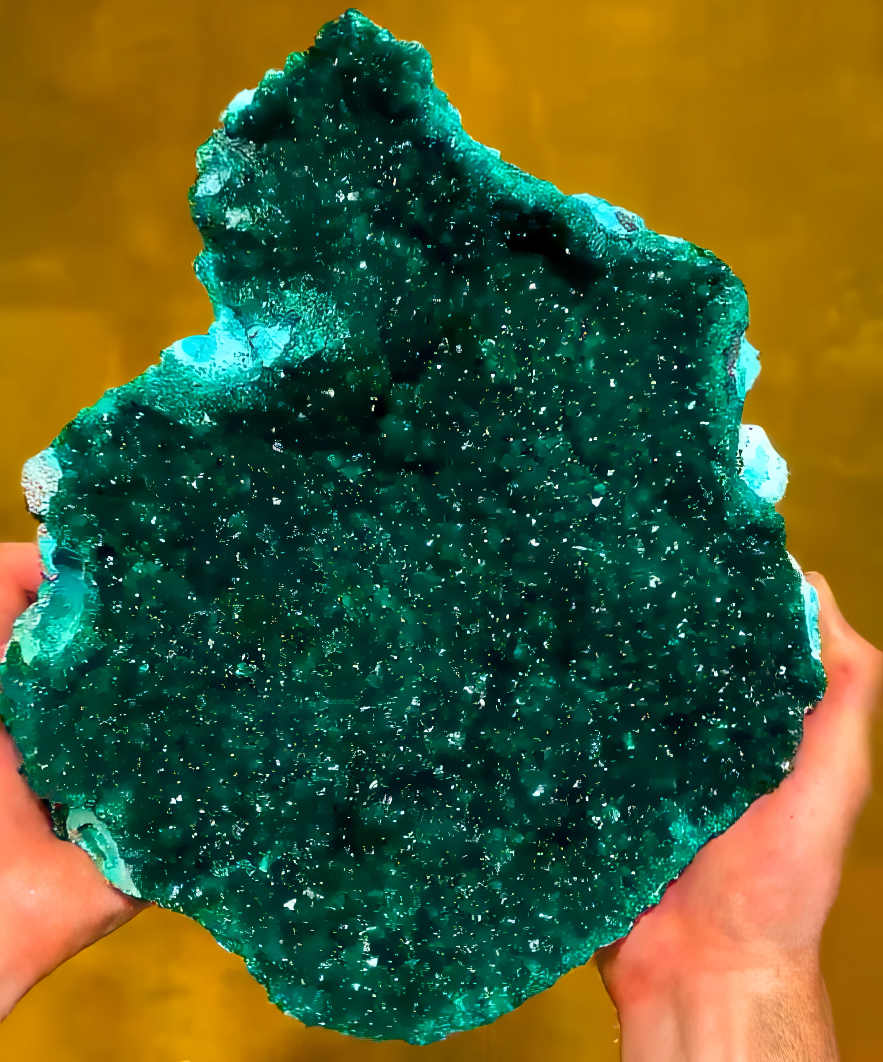 Stunning Green Dioptase Crystal