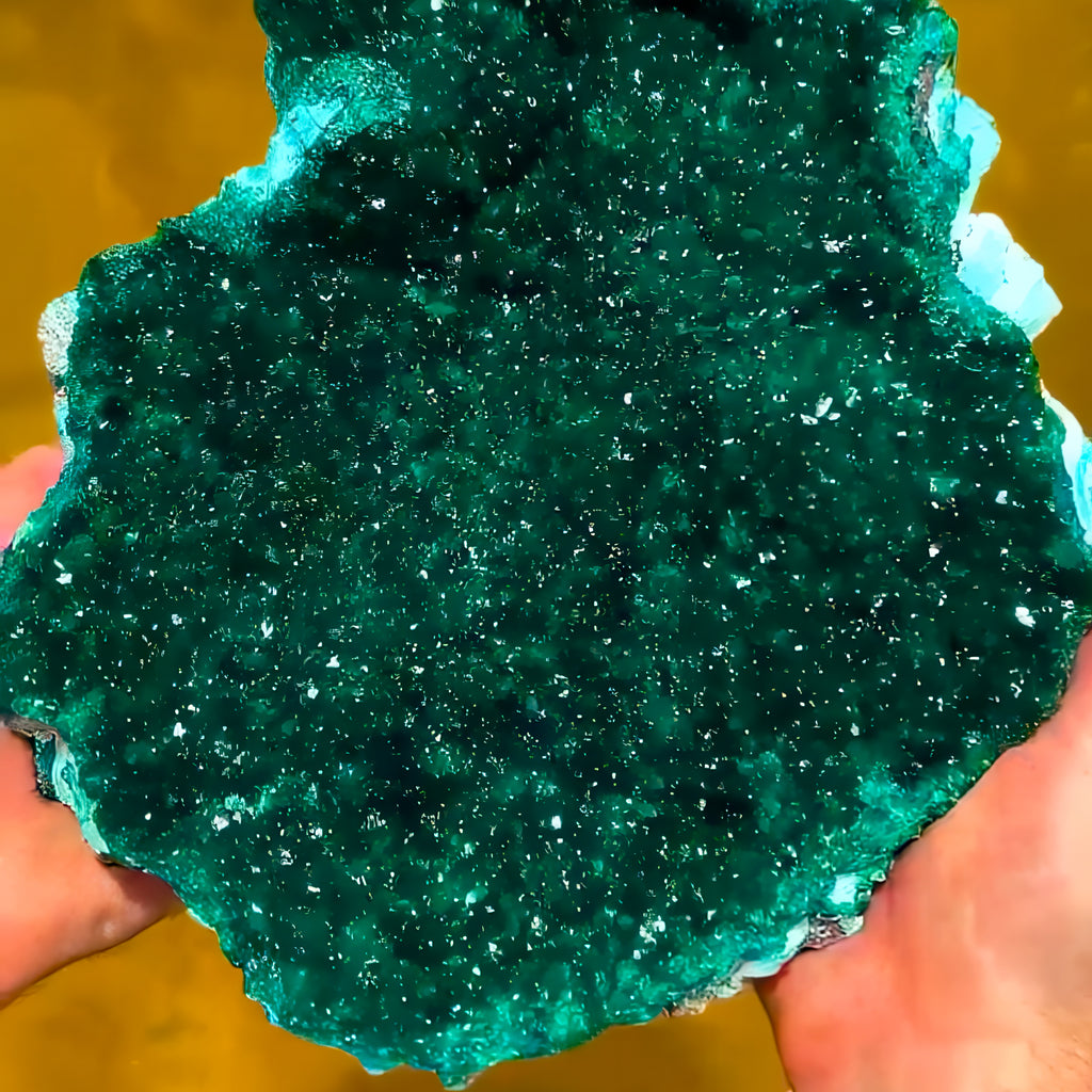 Stunning Green Dioptase Crystal