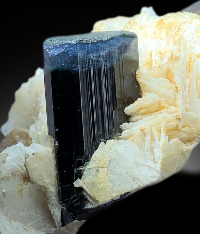 Breathtaking Blue Cap Tourmaline