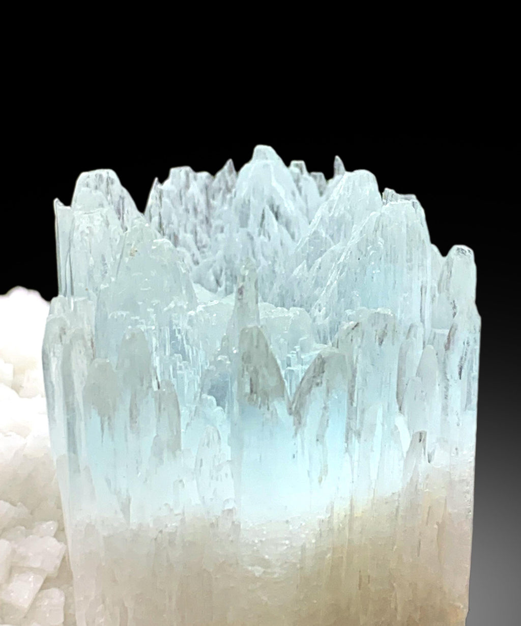 Beautiful Bicolor AquaMorganite Crystal