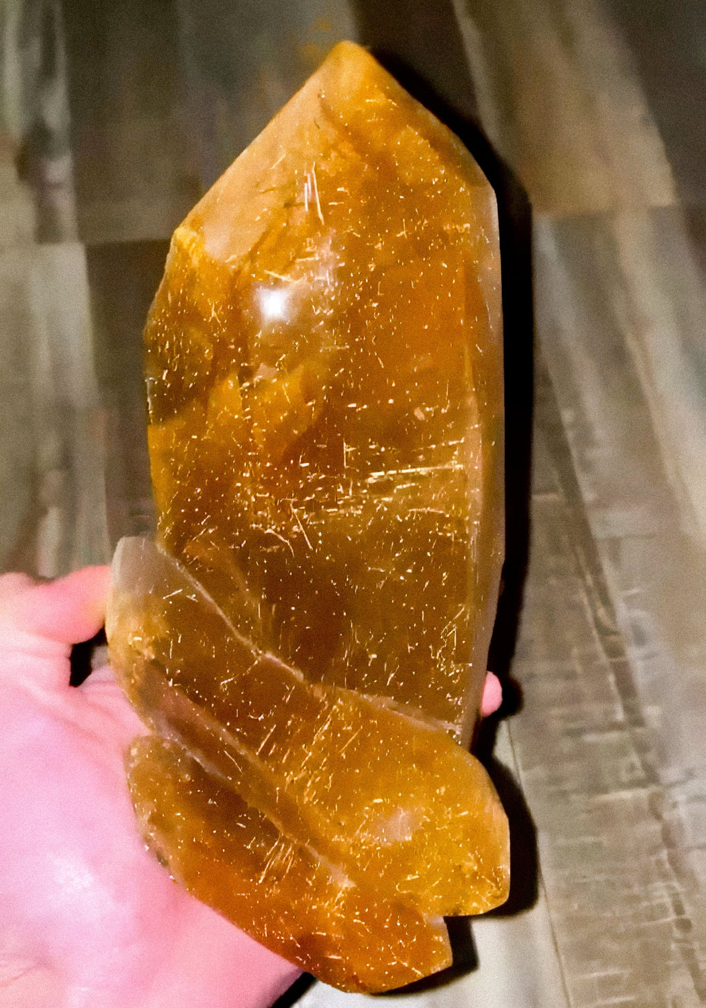 Shimmering Rutile Quartz Crystal